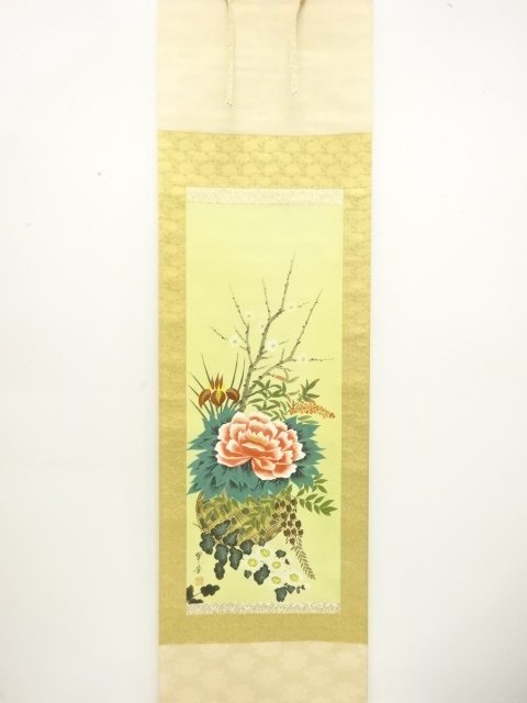 JAPANESE COLLECTIBLE / BY SUIHō: “FOUR SEASONS FLOWER PAINTING / ” HAN